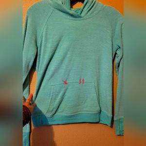 Athleta girls Turquoise Hoodie L12,  Venelopee Von Sweets Cosplay